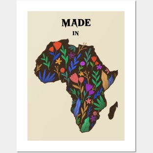 Made in Africa T-Shirt Posters and Art